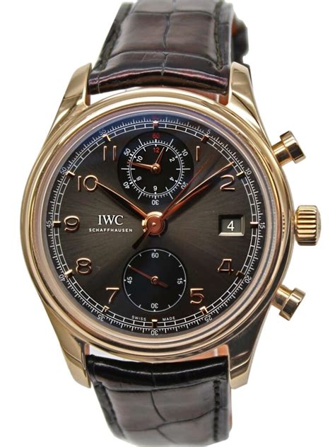 iwc portugieser chrono|iwc portuguese chronograph classic.